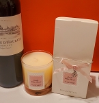 JILL STUART WHITE FLORAL CANDLE VINTAGE  RARE