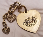 Juicy Couture keychain Vintage Authentic Pre Owned 