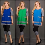 SUMMER SPORTS COMFORTABLE WOMEN SUIT PLUS SIZE SET 