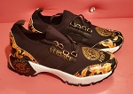 Sneakers black yellow 33v