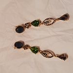 Earrings Drop Oscar de la Renta 