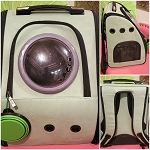 Petrip Cat or Dog Carrier Backpack for Large Cats 22 lbs