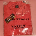 RED LATINO FASHION MEN'S POLO SHIRT 