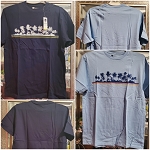 GAP LIGHT BLUE OR DARK BLUE FASHION MEN'S TOP