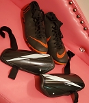 Nike Mercurial sneakers shoes for football with accessories  ***
