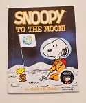 SNOOPY TO THE MOON BOOK FOR CHILDREN WITH BOOKMAKER 