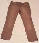 BROWN ZD WOMEN JEANS 
