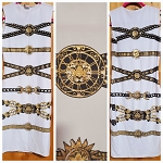 WHITE FASHION WOMEN SUMMER DRESS WITH LIONS 