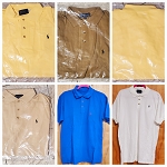 VINTAGE POLO RALPH LAUREN SHIRT MEN  MADE IN USA Y2K
