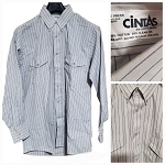 CINTAS BLUE GRAY MEN'S SHIRT 