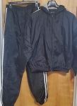 ON LINE BLACK ATHLETIC MEN'S SPORTSWEAR SET 