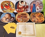 1973 SERIES, COMP SET OF (6) PABLO PICASSO LIMITED EDITION 7
