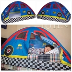 Pacific Play Tents 19710 Kids Rad Racer Bed Tent Playhouse - Twin Size 