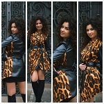 MODERN WOMEN LEATHER JACKET 