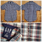 GAP MEN'S SHIRT WITH SHORT SLEEVES 
