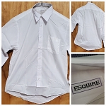 ESQUIRE MEN'S FASHION DRESS WHITE SHIRT