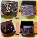 LEATHER LV FASHION DESIGNER BELT