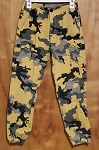 WOMEN YELLOW ARMY JEANS MENDEE
