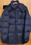 BLACK PUFFER DOWN MEN'S FOOTLOCKER JACKET 