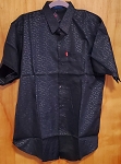 LEVI'S SILK BLACK FASHION MEN'S SHIRT 