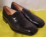 NXT BLACK LEATHER MEN'S SHOES 