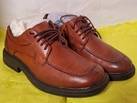 BROWN HUNTERS BAY LEATHER COLLECTION MEN'S SHOES 