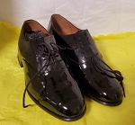 BLACK MEN'S SHOES LEATHER BERTINI