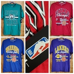 MEN'S T SHIRT NBA LOS ANGELES, BOSTON CELTICS, CHICAGO BULLS, WARRIOS 