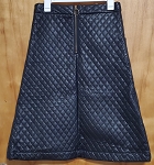 Black Leather Junior Skirt