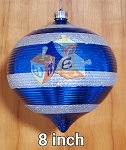Handmade ***Hanukkah Large Ornament  8 inch