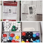 115 PCS ORGANIC CHEMISTRY MOLECULAR MODEL STUDENT AND TEACHER KIT, MOLECULAR 
