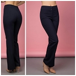 BLACK FASHION CASUAL WOMEN PANTS