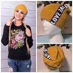 YELLOW FASHION DESIGNER WOMEN HAT 