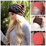 BEAUTIFUL FASHION SPARKLY DECOR WOMEN HAT ***