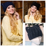 FASHION DESIGNER WOMEN HAT CAT STYLE ***