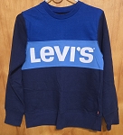 LEVI'S BLUE FASHION DESIGNER BOYS SWEATER 