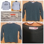 BUNDLE CASTRO FASHION GRAY BOYS TOPS 2PC 