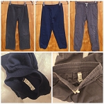 BUNDLE BOYS 3 PANTS 4-5Y ***