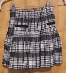 BLACK STRIPES GIRL FASHION SKIRT 
