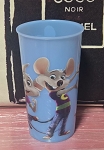 BLUE LIGHT CHUCK E CHEESE CUP COLLECTABLE 