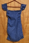 SHEIN BLUE FASHION WOMEN  JEANS DRESS
