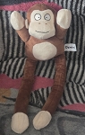 DOMIMI BROWN MONKEY PLUSH TOY 
