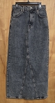 TOPSHOP WOMEN JEANS MIDI SKIRT 