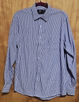 JONATHAN MARTIN BLUE STRIPED MEN'S SHIRT 