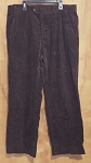 PETER ELLIOT BROWN VELVET MEN'S PANTS 