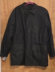 CLAIBORNE BLACK WITH VEST MICROFIBER MEN'S JACKET 