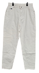VINTAGE LEE WHITE MEN'S FASHION JEANS WITH SMALL DIRTY SPOT
