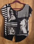 JOYCE LESLIE BLACK FASHION WOMEN TOP 