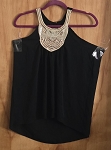MISS D BLACK FASHION WOMEN TOP-BLOUSE 