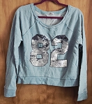 KISS & CRY BLUE MODERN WOMEN SWEATER 